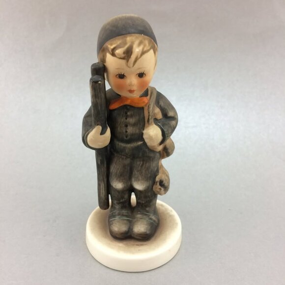 Vintage Hummel Porcelain Figurine Chimney Sweep Boy w Ladder TMK4 West Germany - Picture 1 of 10